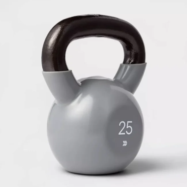 Kettlebell 25lb Gray - All In Motion - Görsel 4