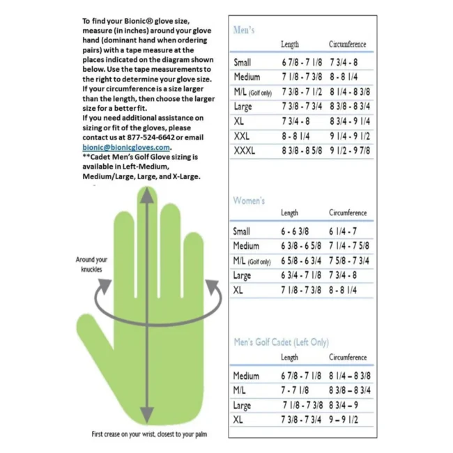 Bionic Gloves RelaxGrip 2.0 Golf Glove - Görsel 3